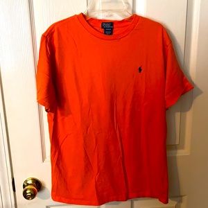 Polo - boys size 18/20 orange classic t-shirt